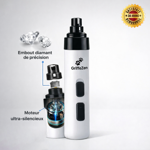 La lime à griffes ultra-silencieuse